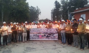 Punjabi University, Patiala - Candle Light Vigil by Sikh Students Federation on November 05, 2012 in the memory of Victims of Sikh Genocide 1984