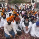 Sikh Sangat at Sri Akal Takhat Sahib