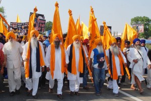 Khalsa Raj March organized by Dal Khalsa