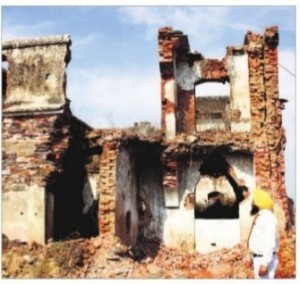 A genocide site at Hondh Cillar village in Rewari (Haryana)