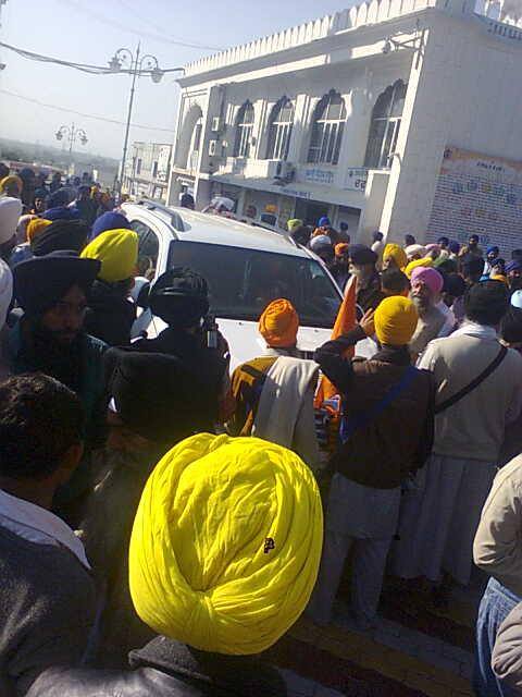 Sikh march reached Anandpur Sahib