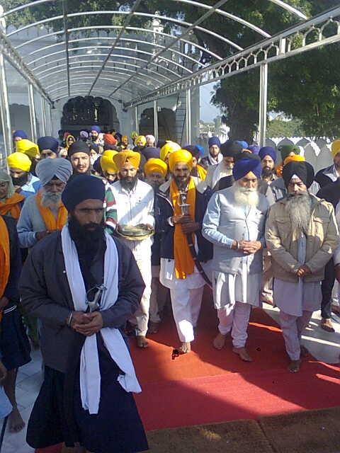 Sikh Sangat at Takht Kesgarh Sahib