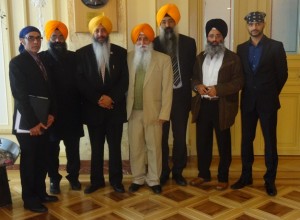 Representatives of the Sikh Federation UK and Sikhs for Justice