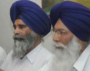 Didar Singh Nalwi (R) and Jagdish Singh Jhinda (L) [File Photo]