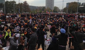 A view of Sikh gathering at Geneva (November 01, 2013)