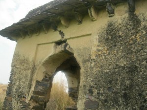 Burnt Sikh Village Hondh Chillar, in Haryana: Another View of a Sikh house