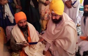 Baba Ranjit Singh Dhadrianwale with Bhai Gurbaksh Singh [November 30, 2013]