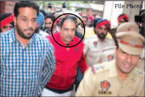 Jagdish Bhola in Police custody