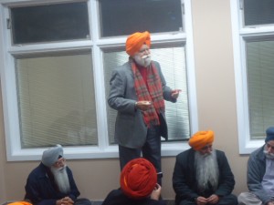 Surinderpal Singh Kalra attending SAD Amritsar meeting Dec Palatine [Source: SFJ]