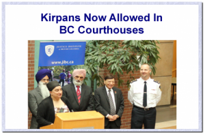 pans now allowed in BC courthouses [Photo   Source: WSO Canada]