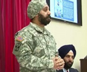 Major Kamaljeet Singh Kalsi Speaks at Congressional Briefing