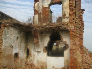 Remains of Village Hondh - the site of Hondh Massacre (1984)