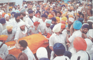 Antim Sanskar of Shaheed Kamaljit Singh Suman [File Photo] - May 18, 2007