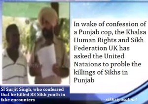 United Nations asked to probe killings of Sikhs in Punjab