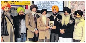 S. Ajmer Singh's book on Gadhar movement released at Leicester