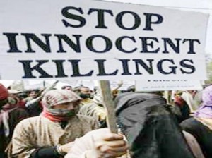 Stop Innocent Killings in Kashmir